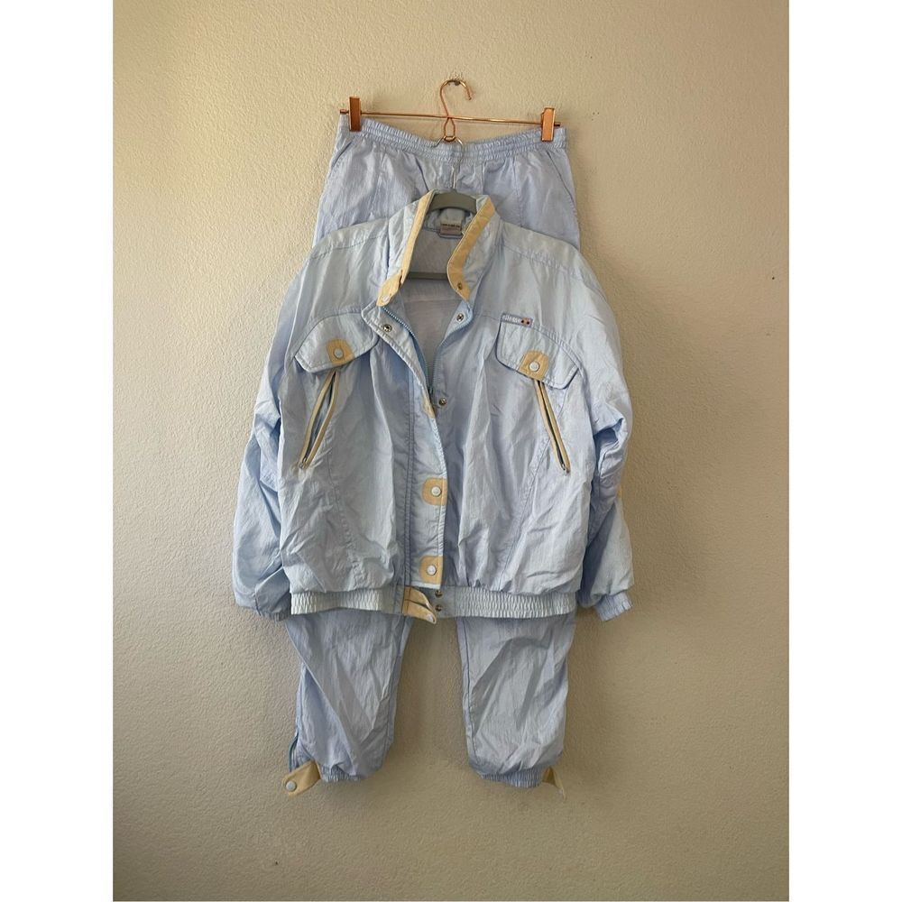 Vintage ellesse windbreaker jacket and pants sweater suit‎ size medium